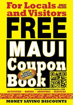 FREE Maui Coupon Book – FREE Hawaii Coupons & Discounts on Activities, Shopping, Services, Dining